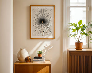 Golden Orbit Plakat - 21 x 29.7 cm (A4) - Nellastore