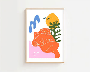 Golden Rest Matisse Plakat - 21 x 29.7 cm - Nellastore