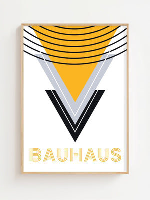 Golden Triangle Lines Plakat - 21 x 29.7 cm - Nellastore