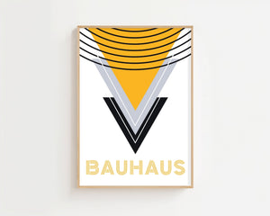 Golden Triangle Lines Plakat - 21 x 29.7 cm - Nellastore