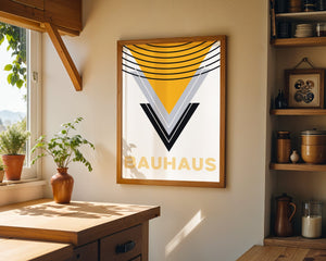 Golden Triangle Lines Plakat - 21 x 29.7 cm - Nellastore