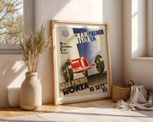Gran Premio Monza Plakat - 21 x 29.7 cm (A4) - Nellastore