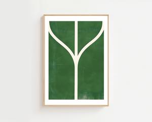 Green Cathedral Plakat - 21 x 29.7 cm (A4) - Nellastore