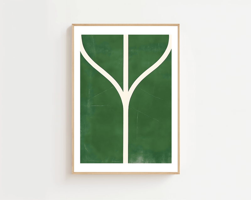 Green Cathedral Plakat - 21 x 29.7 cm (A4) - Nellastore