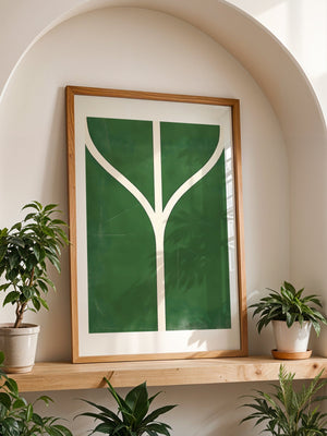 Green Cathedral Plakat - 21 x 29.7 cm (A4) - Nellastore