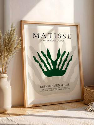Green Palm Cutout Plakat - 21 x 29.7 cm (A4) - Nellastore