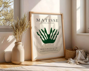 Green Palm Cutout Plakat - 21 x 29.7 cm (A4) - Nellastore