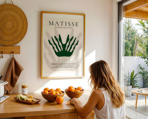 Green Palm Cutout Plakat - 21 x 29.7 cm (A4) - Nellastore