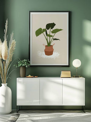 Green Pot Statement Plakat - 21 x 29.7 cm - Nellastore