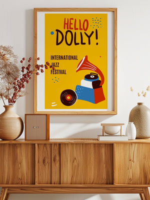 Hello Dolly Festival Plakat - 21 x 29.7 cm - Nellastore