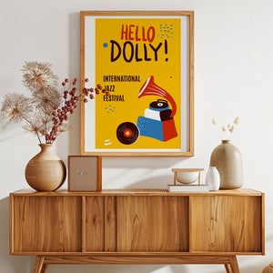 Hello Dolly Festival Plakat - 21 x 29.7 cm - Nellastore