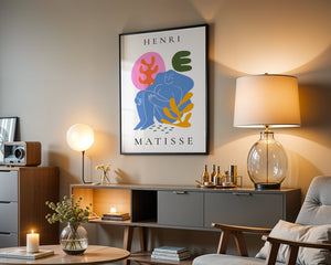 Henri Blue Repose Matisse Plakat - 21 x 29.7 cm - Nellastore