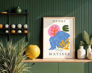 Henri Blue Repose Matisse Plakat - 21 x 29.7 cm - Nellastore