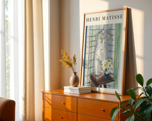 Henri Matisse - Antique et Oeillets Plakat - 21 x 29.7 cm (A4) - Nellastore