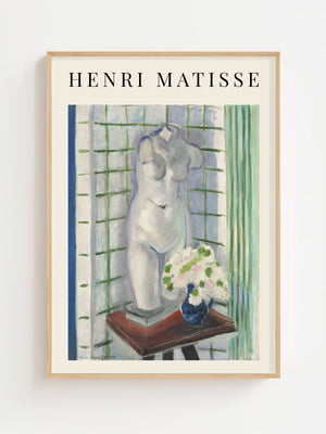 Henri Matisse - Antique et Oeillets Plakat - 21 x 29.7 cm (A4) - Nellastore