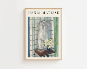 Henri Matisse - Antique et Oeillets Plakat - 21 x 29.7 cm (A4) - Nellastore