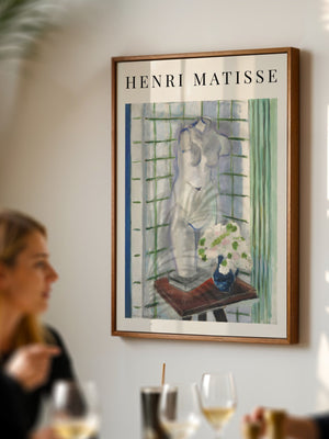 Henri Matisse - Antique et Oeillets Plakat - 21 x 29.7 cm (A4) - Nellastore