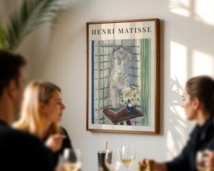 Henri Matisse - Antique et Oeillets Plakat - 21 x 29.7 cm (A4) - Nellastore
