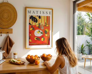 Henri Matisse - Black Philodendron and Lemons Plakat - 21 x 29.7 cm (A4) - Nellastore