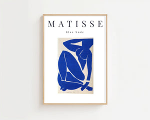 Henri Matisse - Blue Nude Plakat - 21 x 29.7 cm (A4) - Nellastore