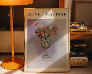 Henri Matisse - Bouquet of Anemones Plakat - 21 x 29.7 cm (A4) - Nellastore