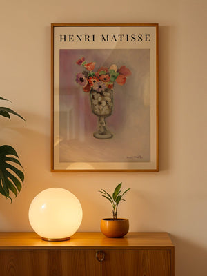 Henri Matisse - Bouquet of Anemones Plakat - 21 x 29.7 cm (A4) - Nellastore