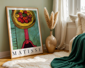 Henri Matisse - Bowl of Apples on a Table Plakat - 21 x 29.7 cm (A4) - Nellastore