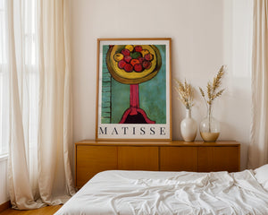 Henri Matisse - Bowl of Apples on a Table Plakat - 21 x 29.7 cm (A4) - Nellastore