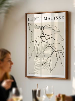Henri Matisse - Feuillage Plakat - 21 x 29.7 cm (A4) - Nellastore