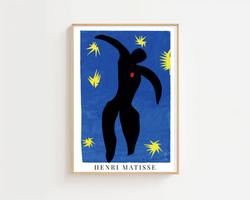Henri Matisse - Icarus Plakat - 21 x 29.7 cm (A4) - Nellastore