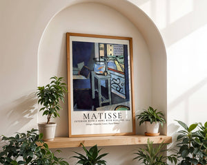 Henri Matisse - Interior With A Bowl With Red Fish Plakat - 21 x 29.7 cm (A4) - Nellastore