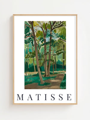 Henri Matisse - Le Carrefour De Malabry Plakat - 21 x 29.7 cm (A4) - Nellastore