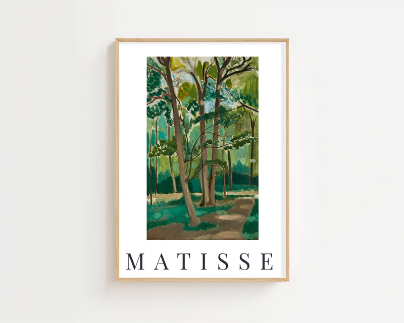 Henri Matisse - Le Carrefour De Malabry Plakat - 21 x 29.7 cm (A4) - Nellastore
