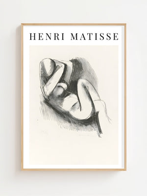 Henri Matisse - Le Grand Nu Plakat - 21 x 29.7 cm (A4) - Nellastore