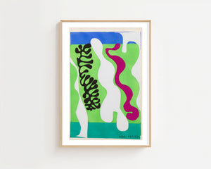 Henri Matisse - Le Lagon from Jazz Plakat - 21 x 29.7 cm (A4) - Nellastore