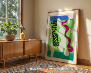 Henri Matisse - Le Lagon from Jazz Plakat - 21 x 29.7 cm (A4) - Nellastore