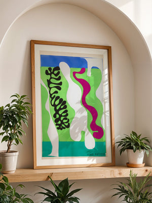 Henri Matisse - Le Lagon from Jazz Plakat - 21 x 29.7 cm (A4) - Nellastore