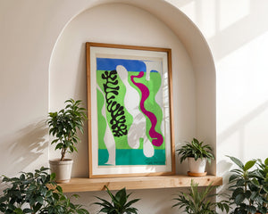 Henri Matisse - Le Lagon from Jazz Plakat - 21 x 29.7 cm (A4) - Nellastore