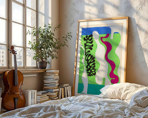 Henri Matisse - Le Lagon from Jazz Plakat - 21 x 29.7 cm (A4) - Nellastore