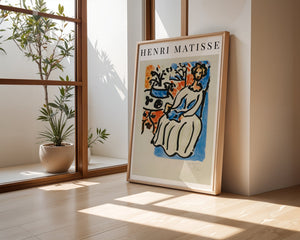 Henri Matisse - Marie - José en Robe Jaune Plakat - 21 x 29.7 cm (A4) - Nellastore