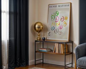 Henri Matisse - Motifs Circulaires Plakat - 21 x 29.7 cm (A4) - Nellastore