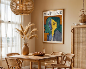 Henri Matisse - Portrait of Lydia Delectorskaya Plakat - 21 x 29.7 cm (A4) - Nellastore