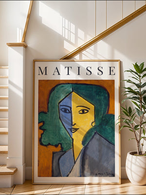Henri Matisse - Portrait of Lydia Delectorskaya Plakat - 21 x 29.7 cm (A4) - Nellastore