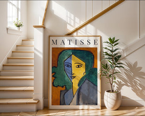 Henri Matisse - Portrait of Lydia Delectorskaya Plakat - 21 x 29.7 cm (A4) - Nellastore