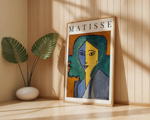 Henri Matisse - Portrait of Lydia Delectorskaya Plakat - 21 x 29.7 cm (A4) - Nellastore