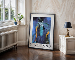 Henri Matisse - Portrait of Mme Matisse Plakat - 21 x 29.7 cm (A4) - Nellastore