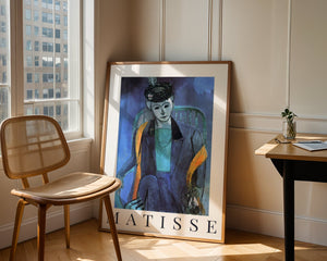 Henri Matisse - Portrait of Mme Matisse Plakat - 21 x 29.7 cm (A4) - Nellastore