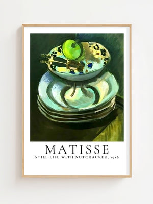 Henri Matisse - Still Life With Nutcracker Plakat - 21 x 29.7 cm (A4) - Nellastore