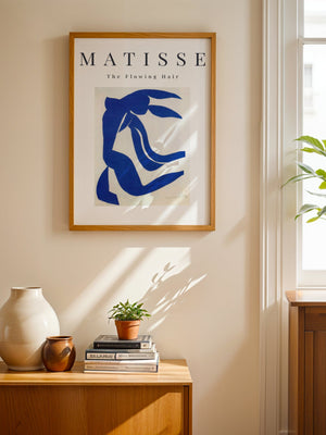 Henri Matisse - The Flowing Hair Plakat - 21 x 29.7 cm (A4) - Nellastore