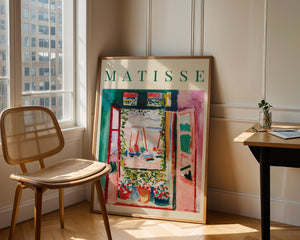 Henri Matisse - The Open Window, Collioure Plakat - 21 x 29.7 cm (A4) - Nellastore